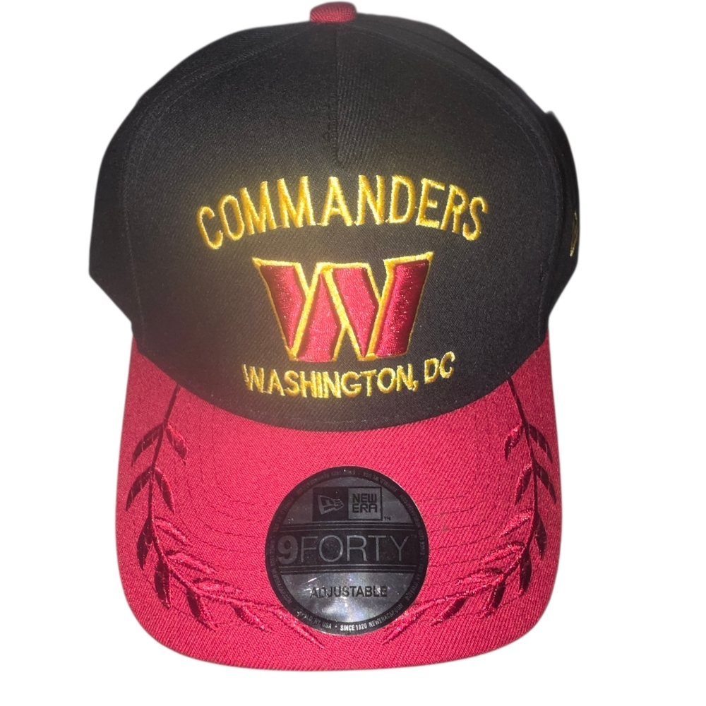 New Era Adults' Washington Commanders 2025 Draft 9FORTY Snapback Cap